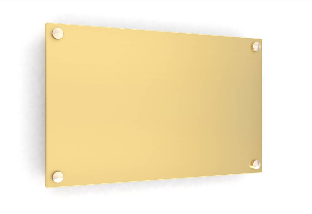 plaque vierge